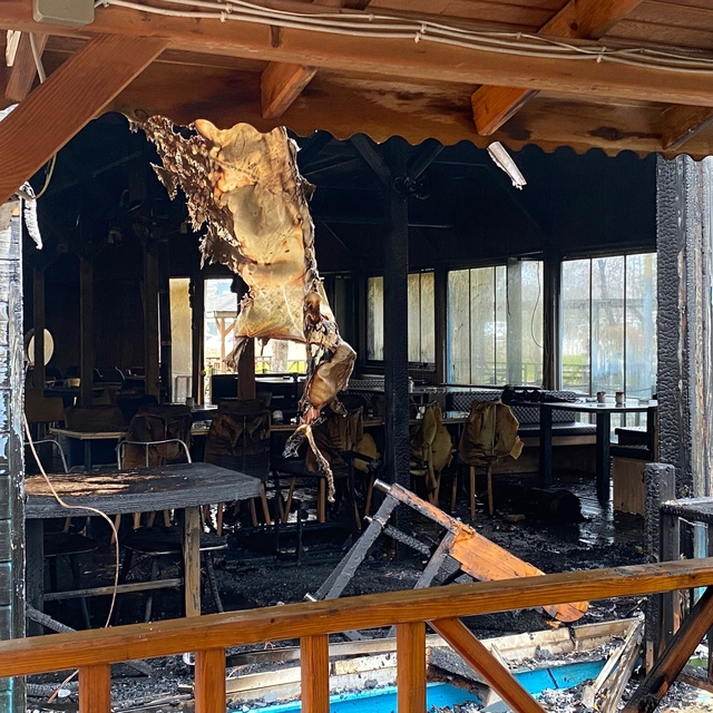 Bozüyük'te kafeteryada çıkan yangın söndürüldü