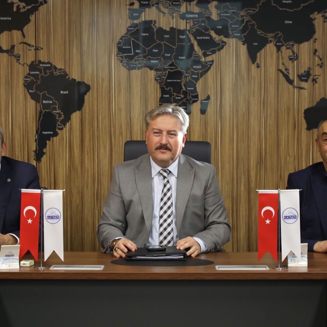 Kayseri Serbest Bölgenin yılın son yönetim kurulu toplantısı yapıldı