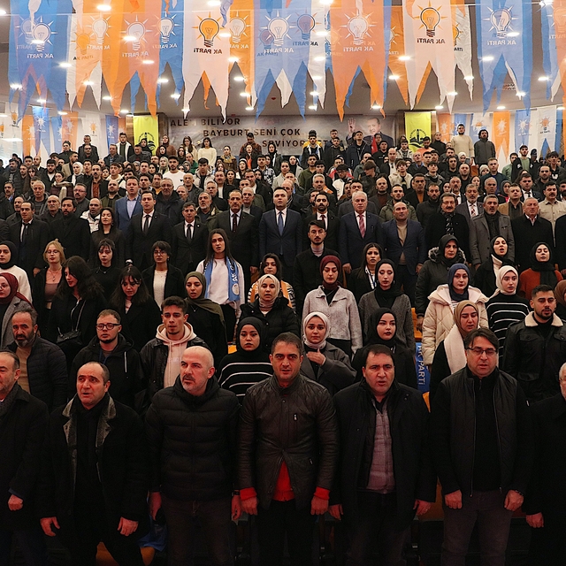 AK Parti Bayburt Gençlik Kolları 7. Olağan Kongresi yapıldı