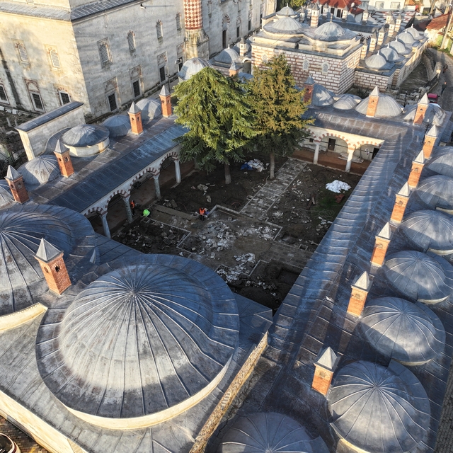 Edirne'de restorasyonu süren Peykler Medresesi müze ve Genç Ofis olarak kul...