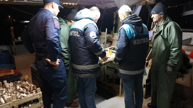 Kırklareli'nde su ürünleri denetimi yapıldı