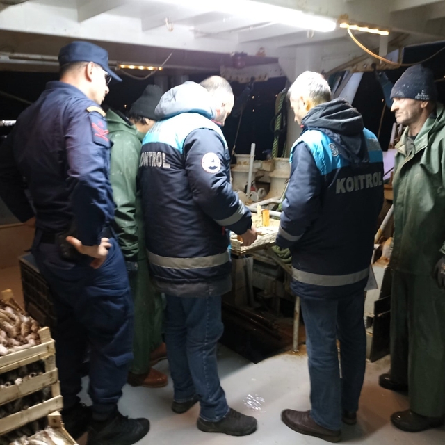 Kırklareli'nde su ürünleri denetimi yapıldı