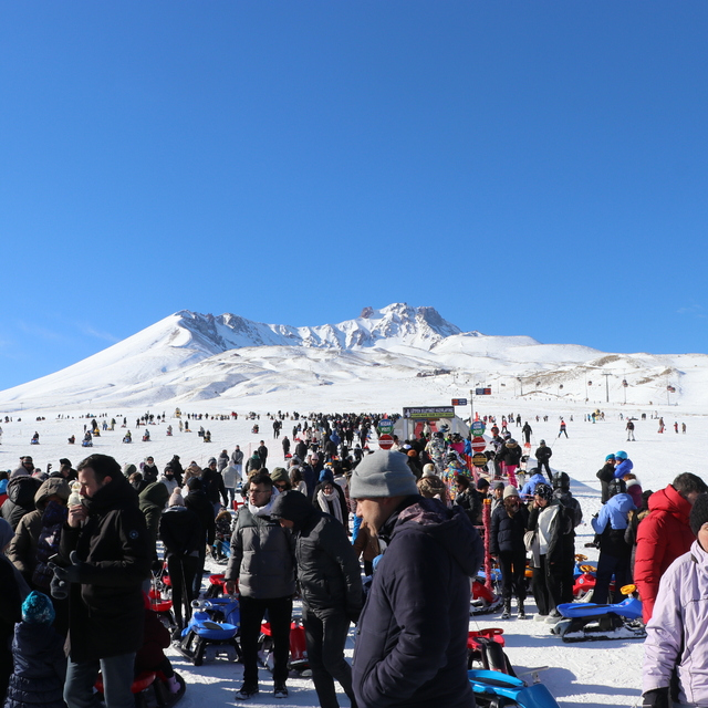 Erciyes'te, yılbaşı rezervasyonları yüzde 100'e ulaştı