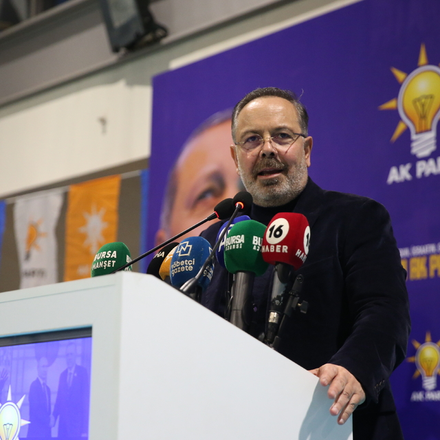 Bursa'da "AK Parti Teşkilatları İl Delegeleri Ortak Akıl Toplantısı" yapıld...