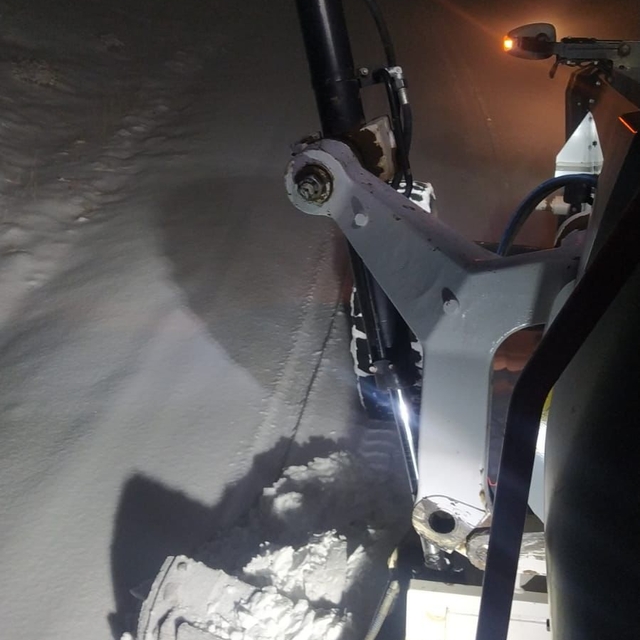 Elazığ'da tarihi Harput Mahallesi beyaza büründü (2)