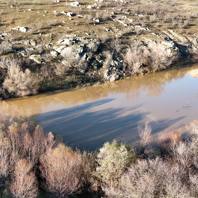 Kırklareli'nde son yağışlar Teke Deresi'nin debisini arttırdı