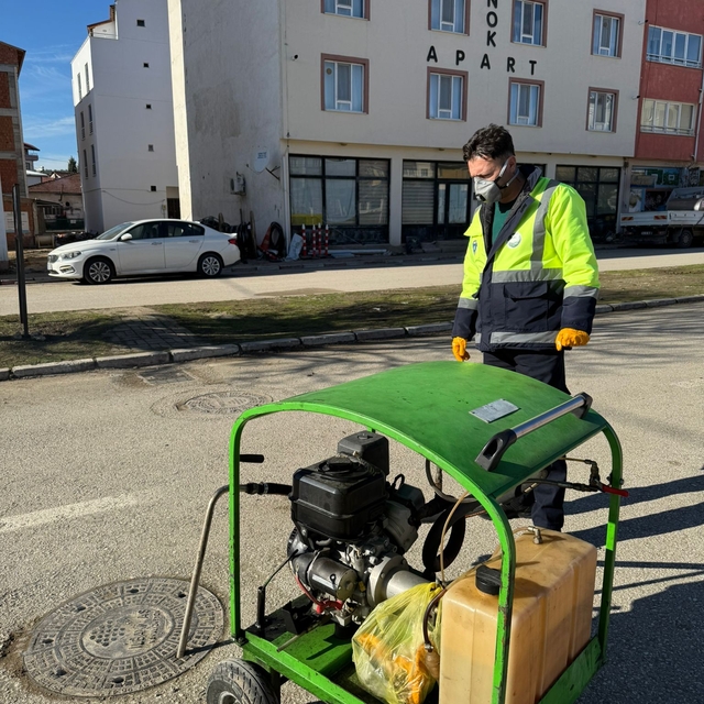 Bursa'da haşere ve kemirgenler ile mücadele Harmancık'tan başlatıldı