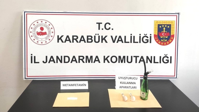 Karabük'te uyuşturucuyla yakalanan zanlıya 72 bin 175 lira ceza
