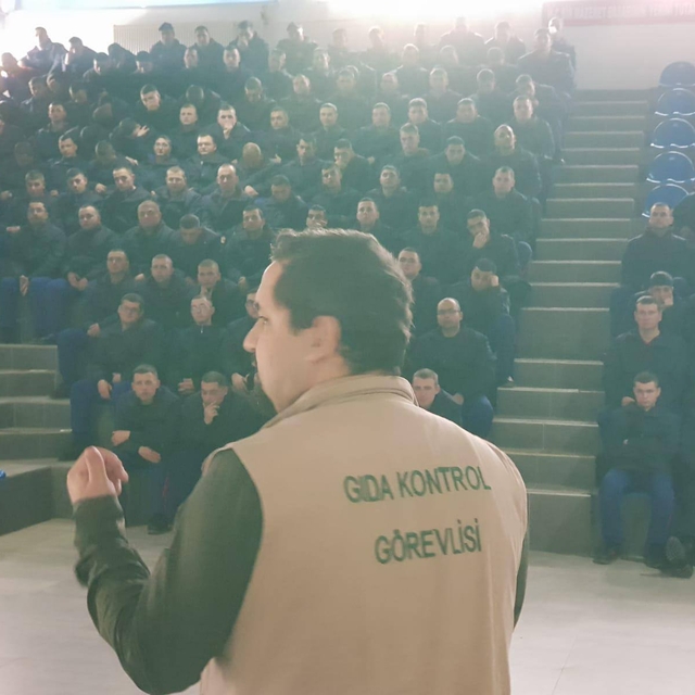 Çanakkale'de jandarma personeline su ve gıda verimliliği eğitimi