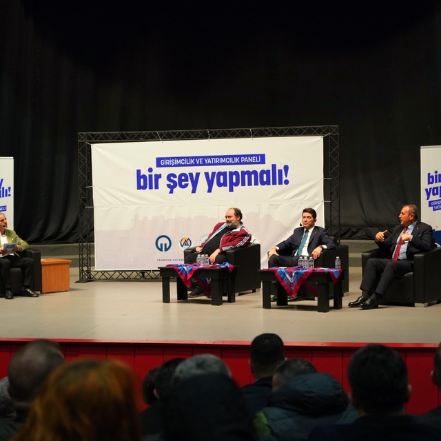 Trabzon'da "Girişimcilik ve Yatırımcılık Paneli" düzenlendi