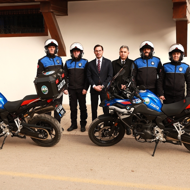Tokat Belediyesine 2 motosiklet alındı