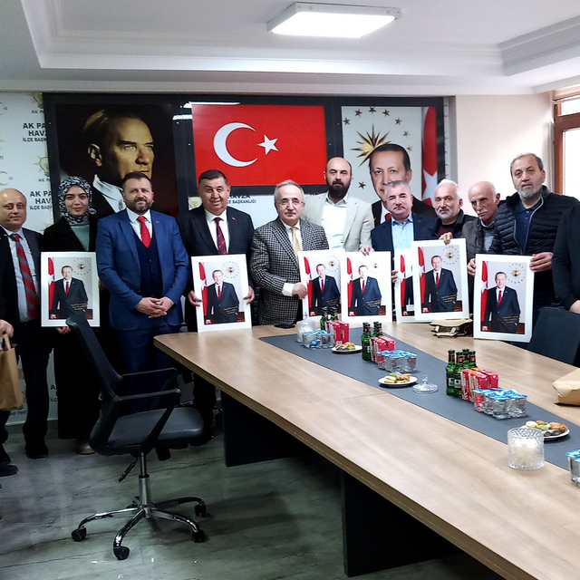 AK Parti Samsun İl Başkanı Köse'den Havza İlçe Başkanlığına ziyaret