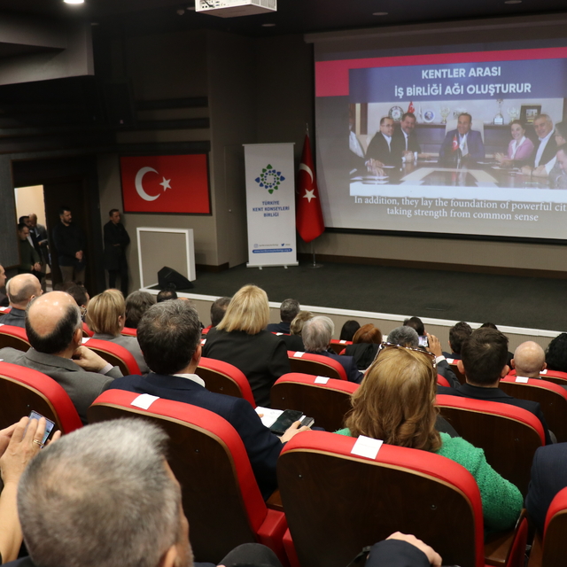 Türkiye Kent Konseyleri Birliği 16. Dönem Başkanlığı devir teslim töreni