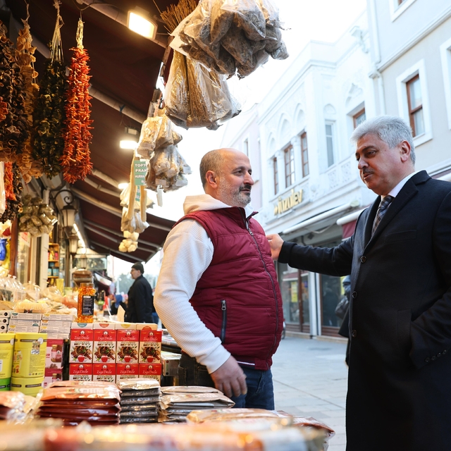Sakarya Valisi Doğan'dan esnaf ziyareti