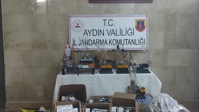 Germencik'te kaçak sigara operasyonunda 1 şüpheli yakalandı