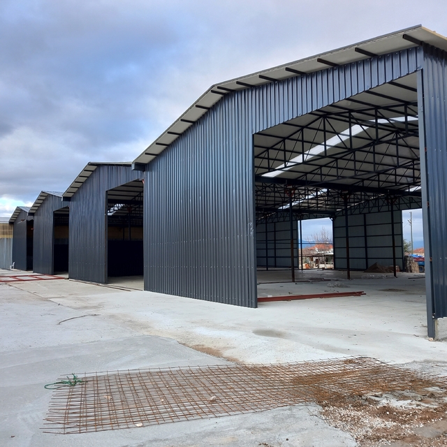 Kale'de yeni tütün depoları inşa edildi