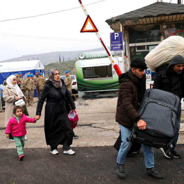 Suriyelilerin Hatay'daki sınır kapılarından ülkelerine dönüşü sürüyor