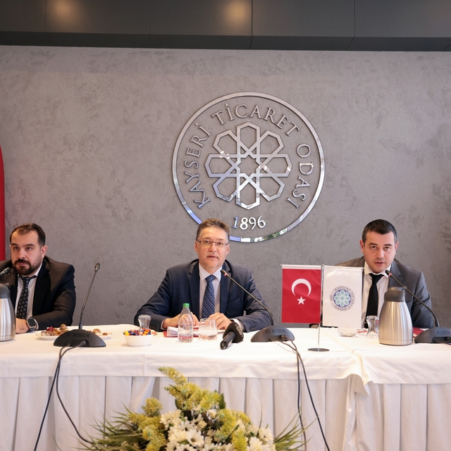 KTO'da "Kayseri'de AB İşbirliği ve Birlikte Çalışmak" toplantısı düzenlendi