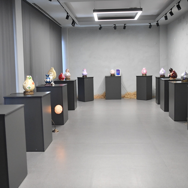 Kayseri'de "Doğanın Sanata Dönüşümü Su Kabağı Sanat Sergisi" açıldı