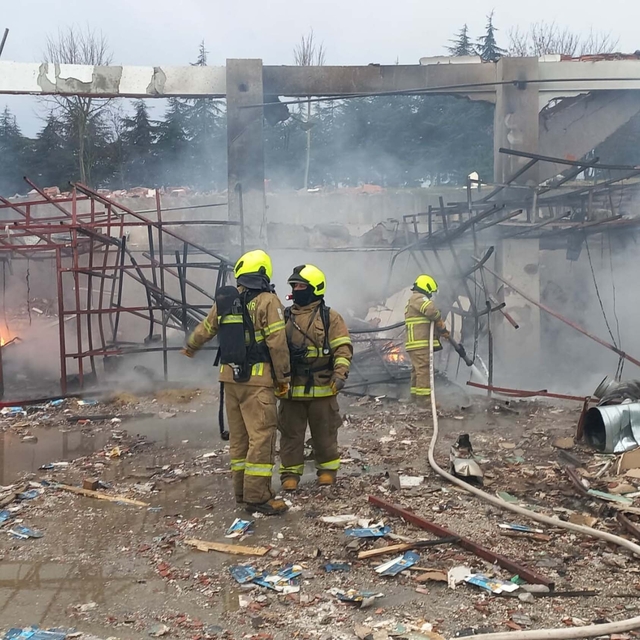 Balıkesir'de mühimmat fabrikasında patlama; 11 ölü, 7 yaralı