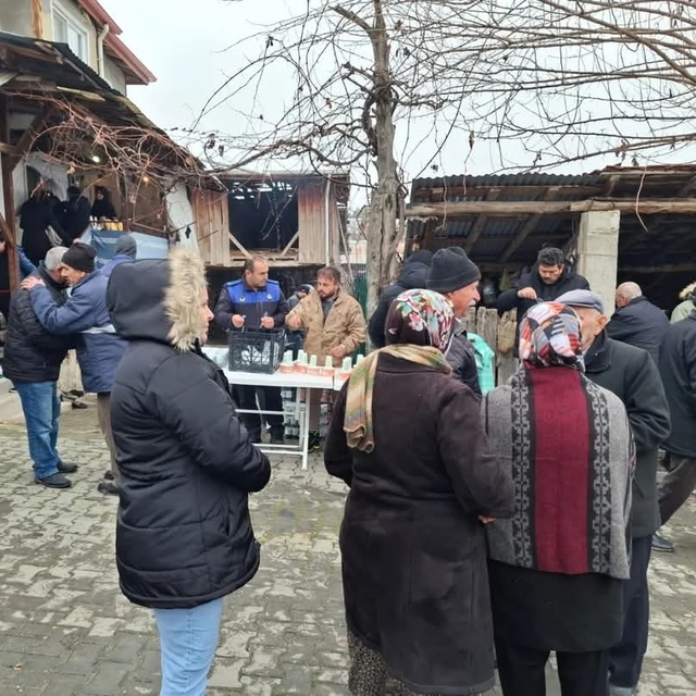 Nallıhan Belediyesince cenazelerde yemek ikram ediliyor