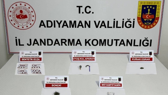 Adıyaman'da uyuşturucu operasyonu: 16 gözaltı
