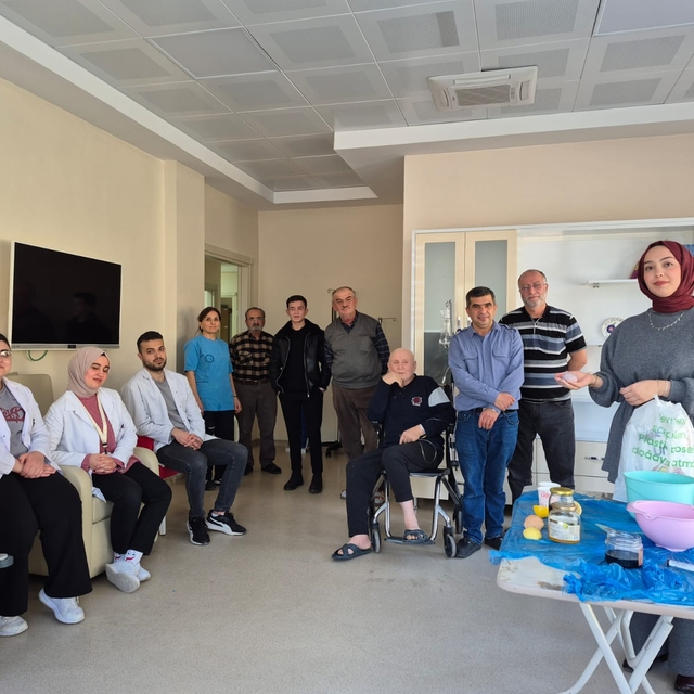 TOGÜ'de palyatif hastalar için etkinlik düzenlendi