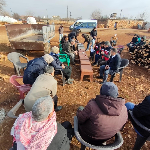 Diyarbakır'da üreticiler "Cuma Buluşmaları" programında bilgilendirildi