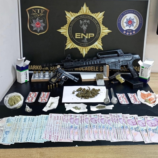 Elazığ'da uyuşturucu operasyonunda yakalanan şüpheli tutuklandı