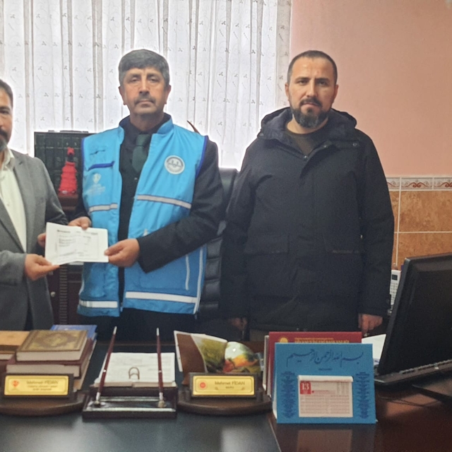 Anamur'da kermesten elde edilen gelir Filistin'e bağışlandı