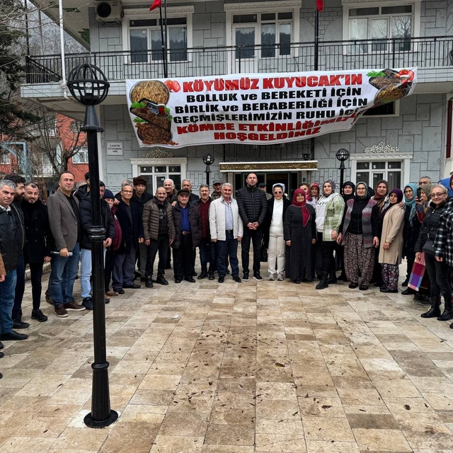 Akseki Kuyucak'ta kömbe etkinliği düzenlendi