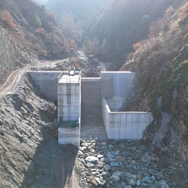 Kastamonu'da Karapürçek yeraltı depolaması su tutmaya başladı