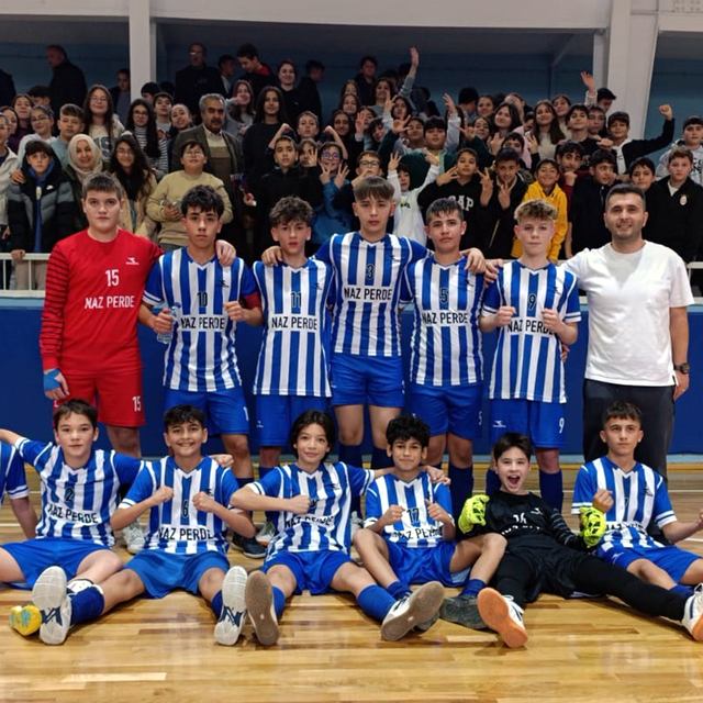 Beypazarlı öğrenciler Futsal Yıldız Erkekler İl Birincisi oldu