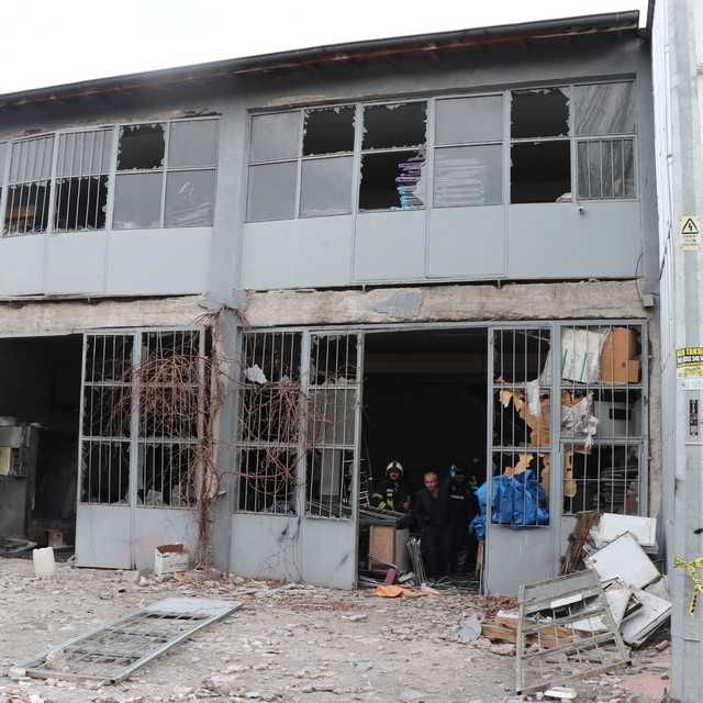 Kayseri'de boya kazanı patladı: 3 yaralı