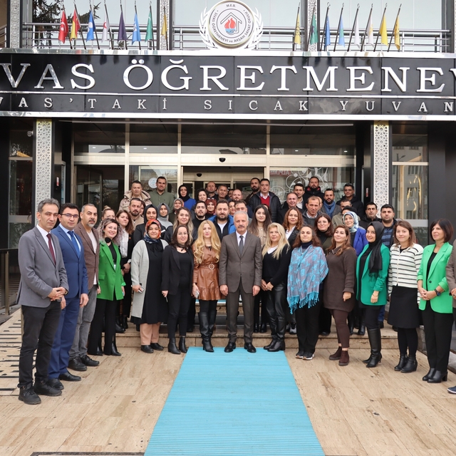 Sivas'ta HEDEF Projesi Uygulama ve Değerlendirme Çalıştayı yapıldı