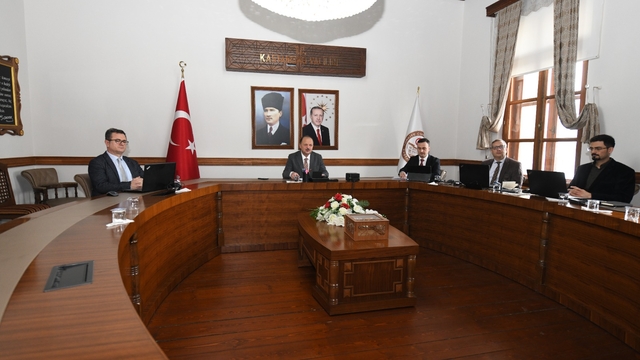 KUZKA Yönetim Kurulu toplantısı Vali Dallı'nın başkanlığında gerçekleştirildi