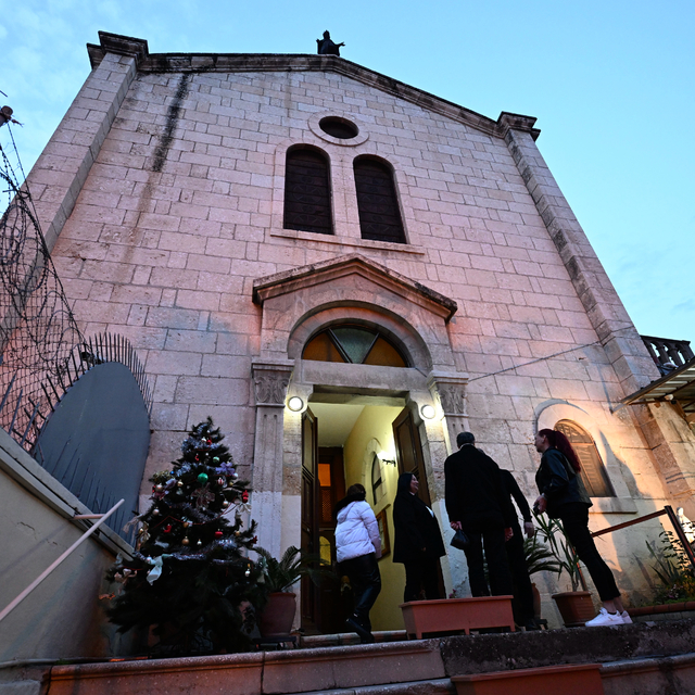Adana'da Bebekli Kilisesi'nde Noel ayini yapıldı