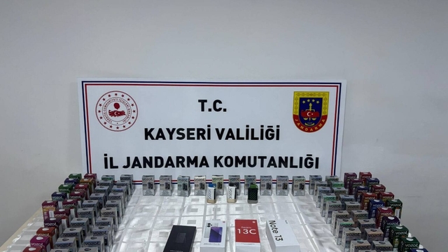 Kayseri'de kaçakçılık operasyonunda 2 zanlı yakalandı