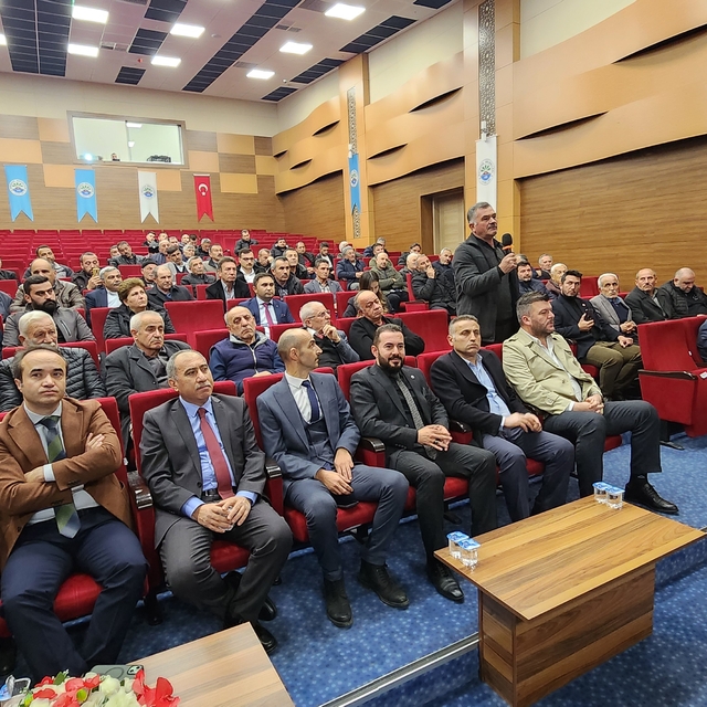 Suluova'da sulama projelerinin tanıtım toplantısı yapıldı