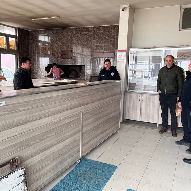 Taşköprü ilçesinde yılbaşı öncesi denetimler sıklaştırıldı