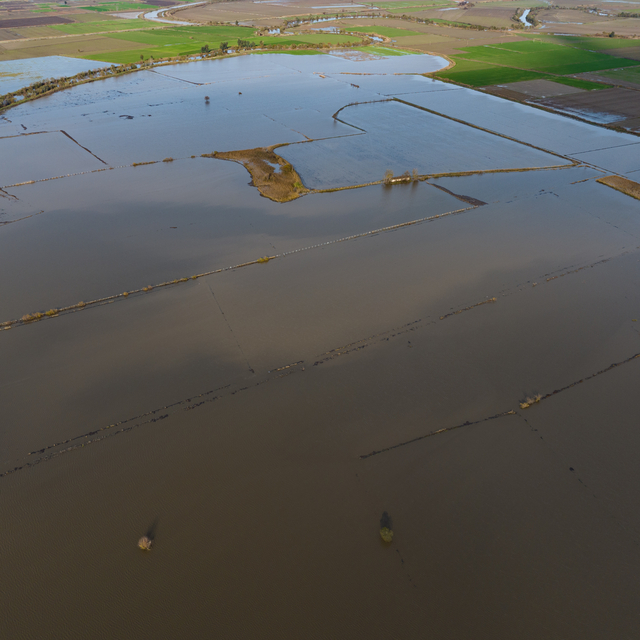 Büyük Menderes Nehri'nde taşkınlar yaşandı