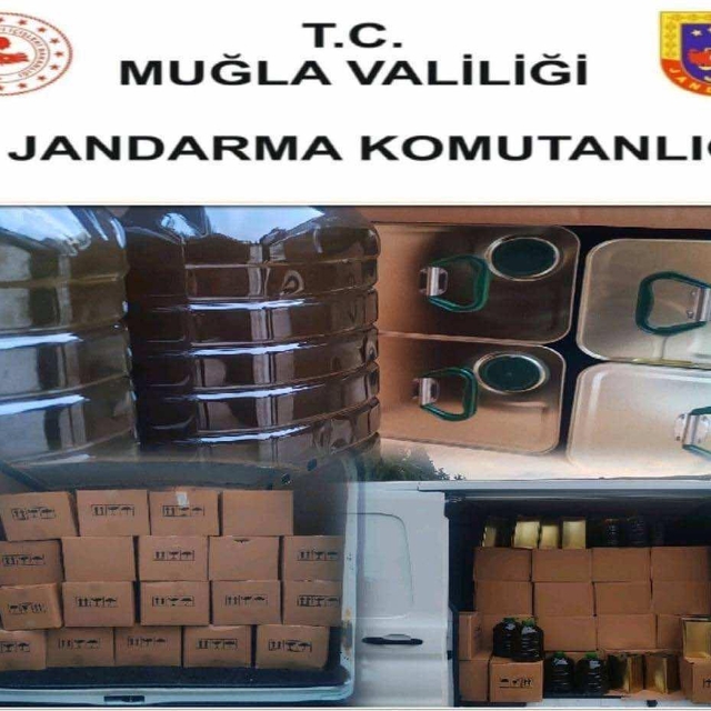 Muğla'da 1520 litre sahte zeytinyağı ele geçirildi