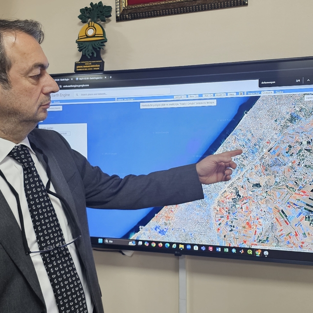 Prof. Dr. Kutoğlu, geliştirdiği yazılımla Gazze'deki yıkımı inceledi