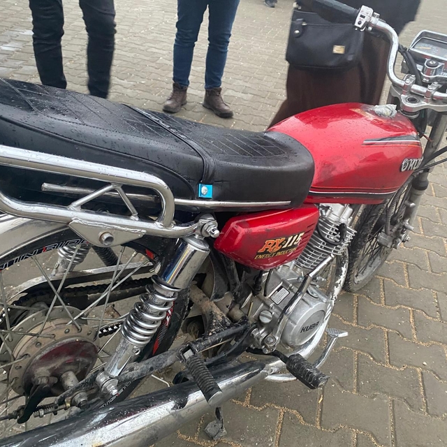 Kırşehir'de motosiklet hırsızlığı güvenlik kamerasında