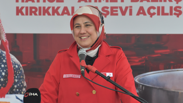 Türk Kızılay Genel Başkanı Yılmaz, Kırıkkale'de konuştu: