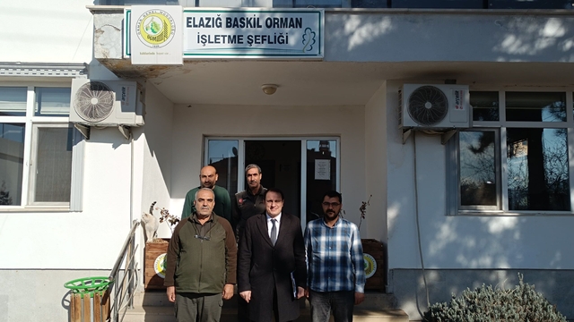 Baskil Kaymakamı Türker, Orman İşletme Şefliğini ziyaret etti