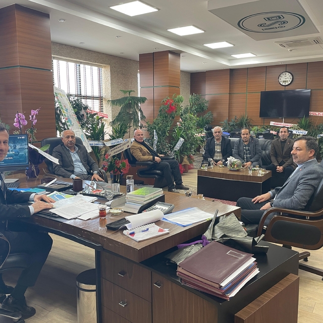 MHP Van İl Başkanı Güngöralp, DSİ 17. Bölge Müdürü Aksoy'u ziyaret etti