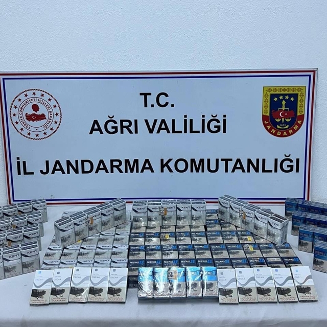 Ağrı'da uyuşturucu ve kaçakçılık operasyonlarında 9 zanlı yakalandı