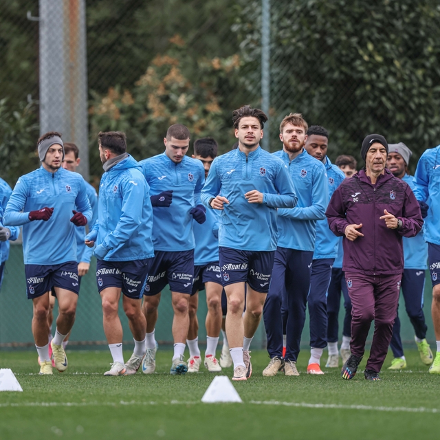 Trabzonspor, Samsunspor maçı hazırlıklarına başladı