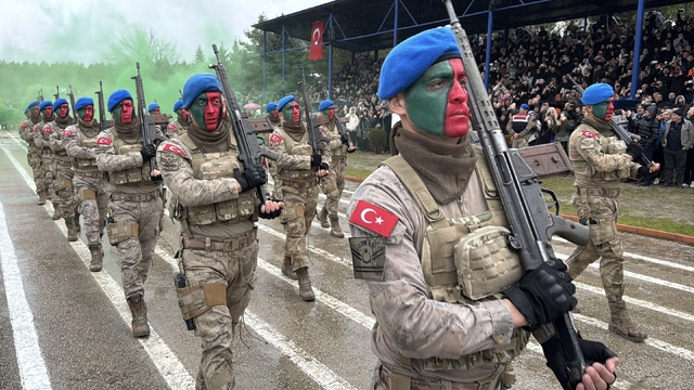 Karabük'te eğitimlerini tamamlayan 2 bin 140 uzman erbaş mezun oldu